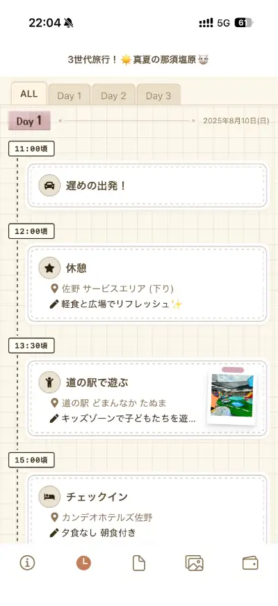 3世代旅行！☀️真夏の那須塩原🐮